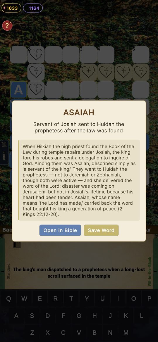 A knowledge card for the Bible name Asaiah